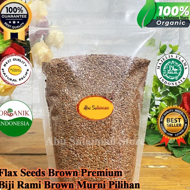 

FLAX SEED 1 KG BROWN FLAX SEEDS IMPORT 1 kg Flax seeds 1 kg Biji Rami Premium flaxseed brown 1 kg NK321