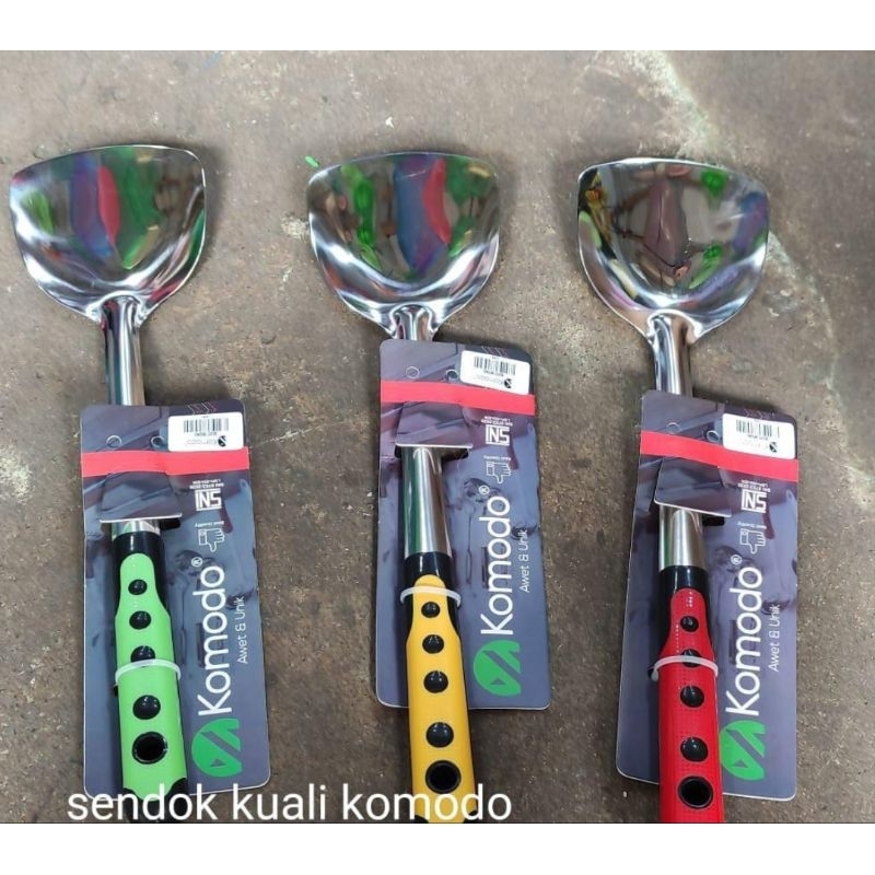 SENDOK KUALI KOMODO, SPATULA STAINLESS KOMODO