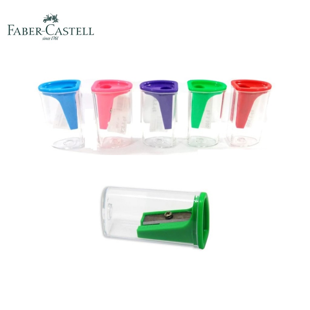 

Pencil Sharpener Faber Castell 125LV Set 30 / Serutan / Rautan Pensil