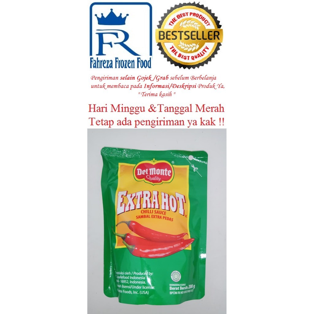 

Delmonte Extra Hot Pouch 200 Gram Harga Hemat
