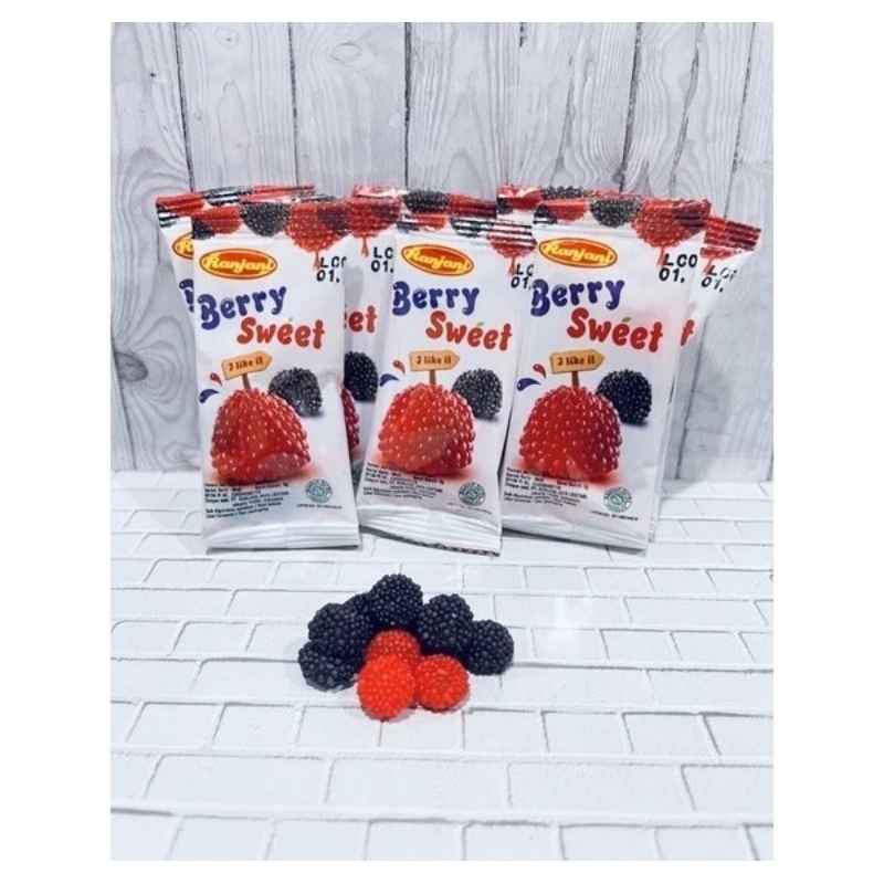 

( SPM7) PERMEN JELLY FRUIT GUMMI MIX / BERRY SWEET RANJANI