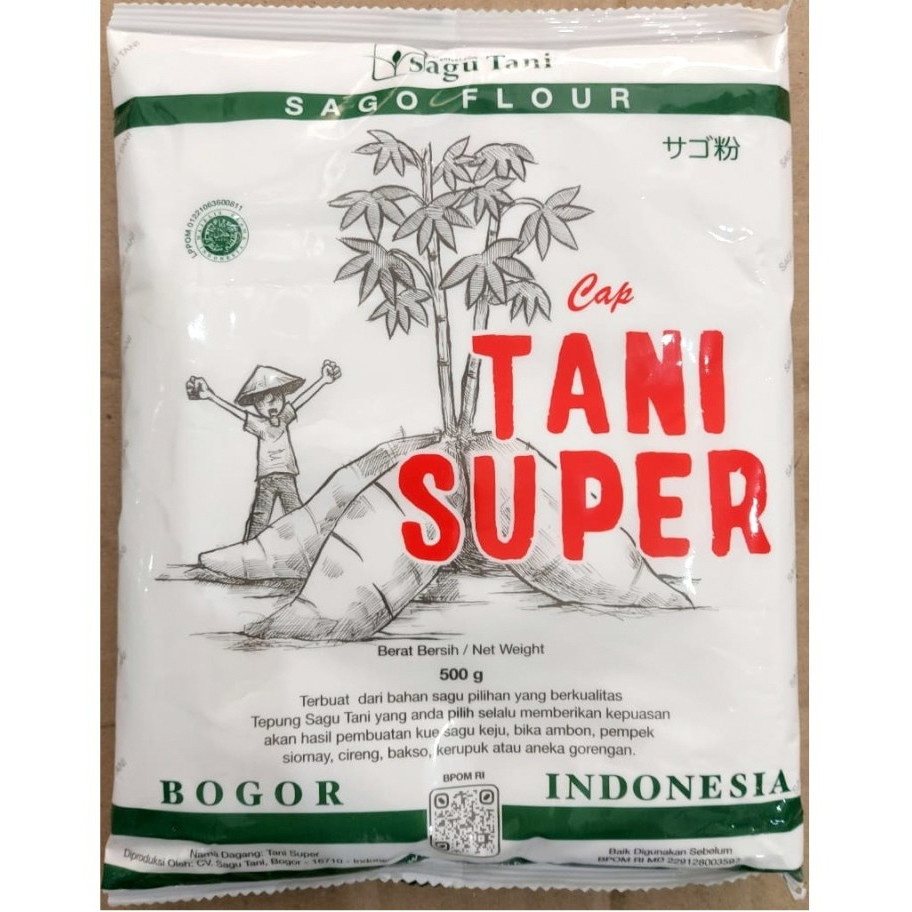 

Tepung Sagu Tani Super 500gr Sago Flour Original