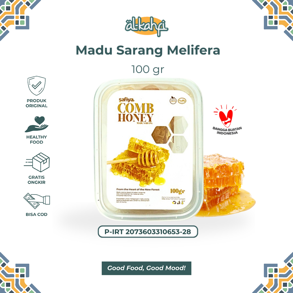 

Madu Sarang Safiya 100 Gram | Madu Murni Asli Malifera