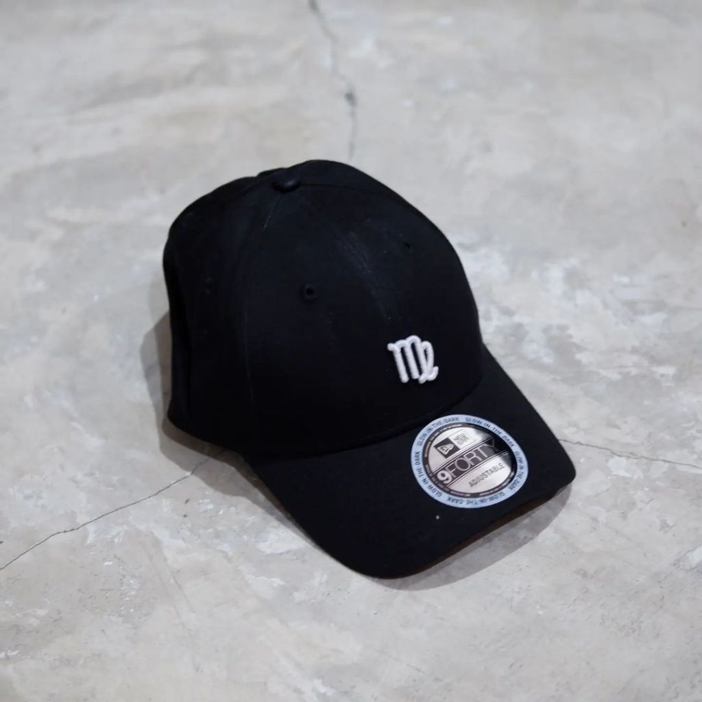 NEW ERA 9FORTY ZODIAC VIRGO GLOW IN THE DARK BLACK