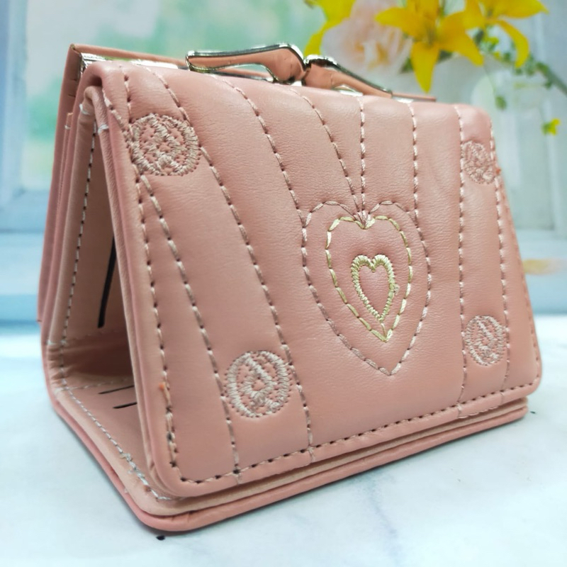 COD DOMPET WANITA LIPAT 3 BEHEL FOREVER YOUNG DOMPET BEHEL MINI WANITA TERBARU