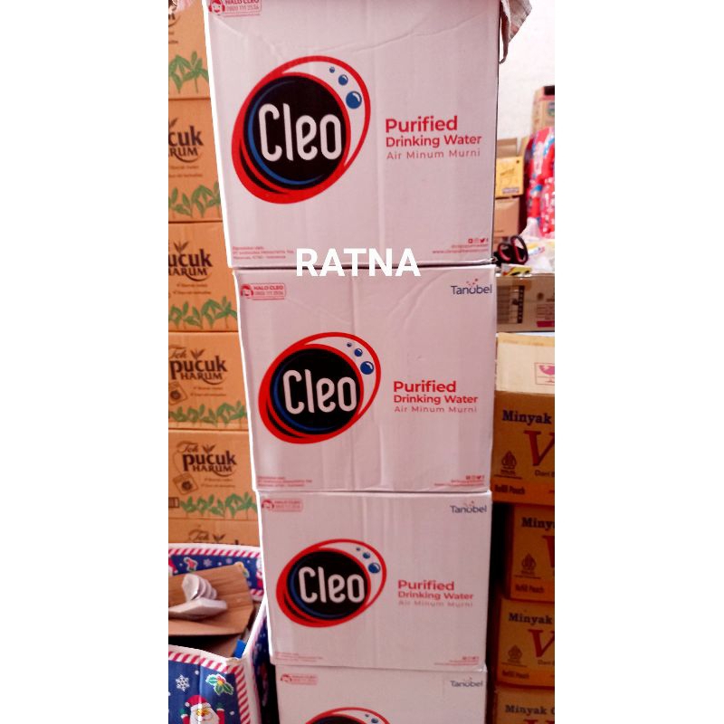 

CLEO 1500ml AIR MINERAL BOTOL ( 1 Dus Isi 12 Botol) GOJEK SAJA