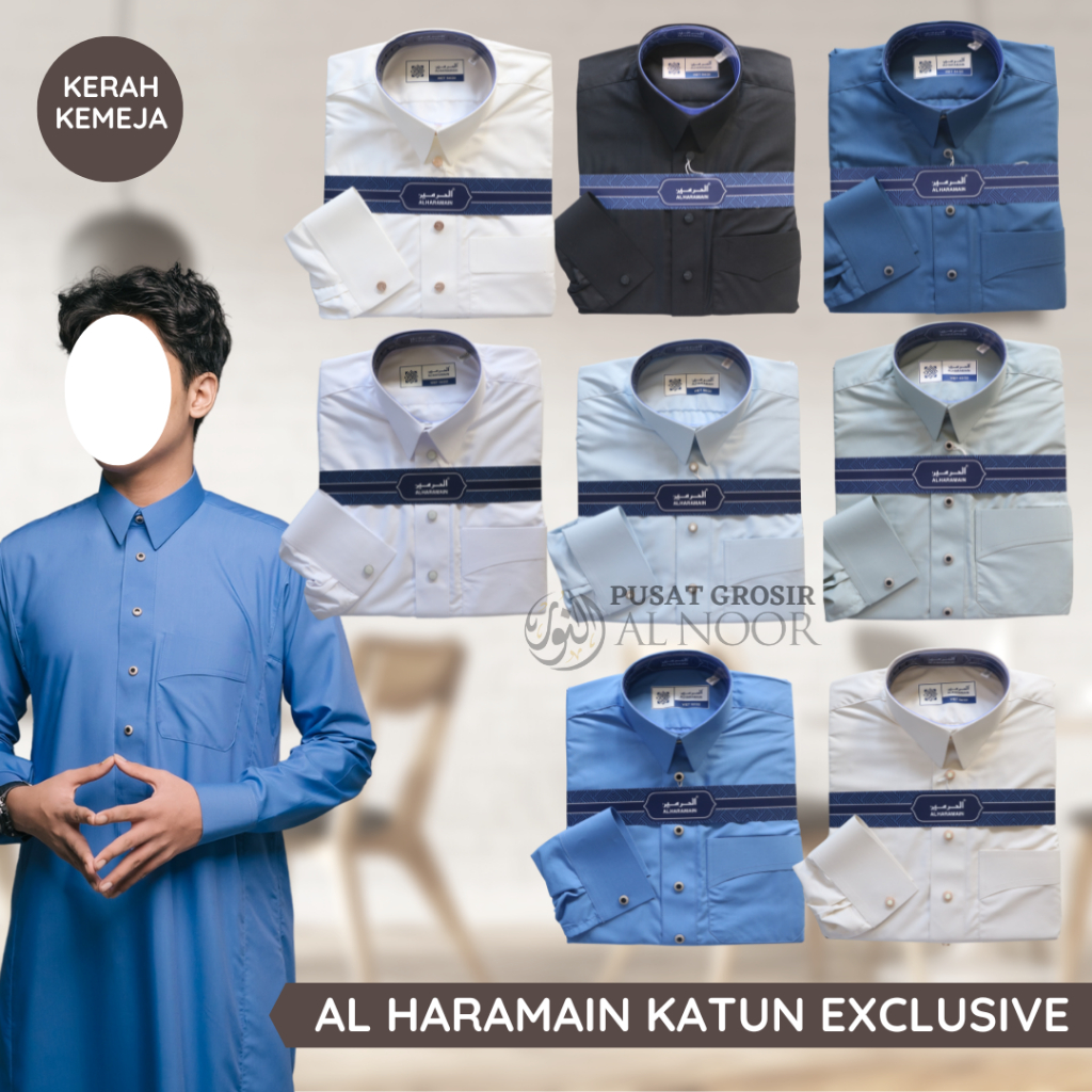 Jubah Saudi | Gamis Pria | Al Haramain Katun Exclusive | Puat Grosir Al Noor