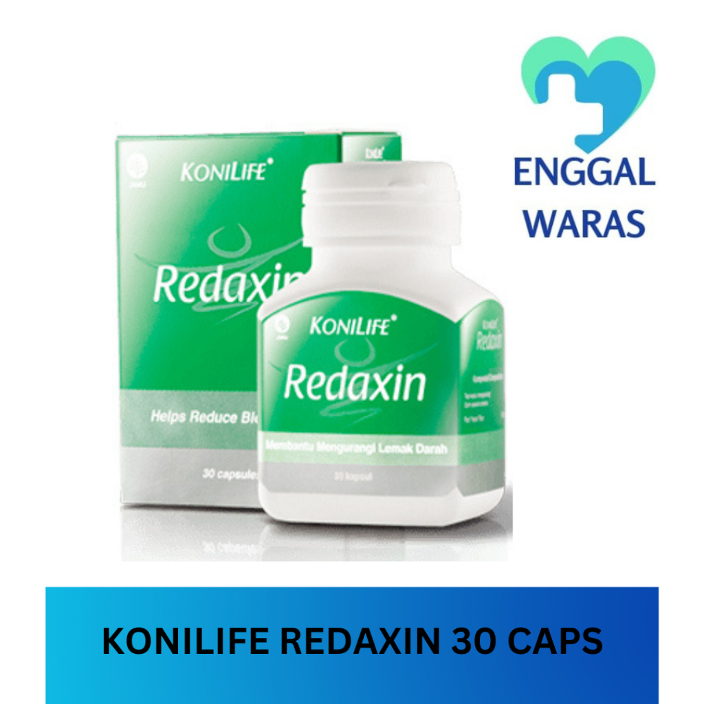 Konilife Redaxin Food Supplement Menurunkan Kolesterol 30 Capsules