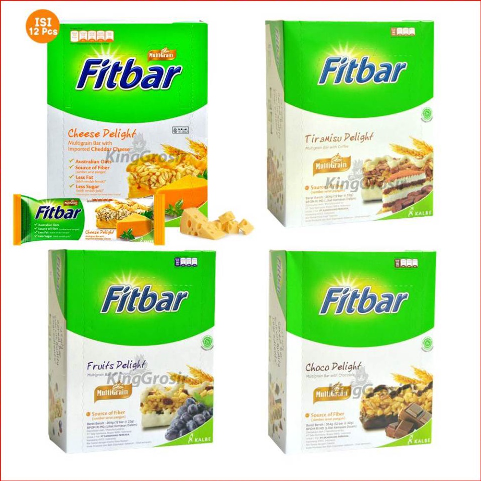 

Tertarik Fitbar Cemilan Diet Sehat 1 Box Isi 12 pcs 2gr