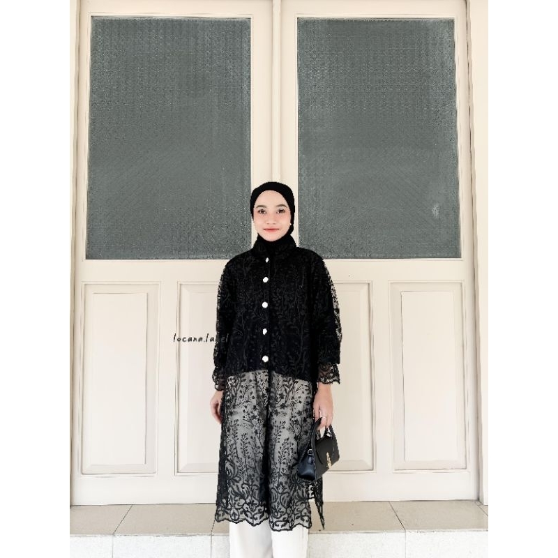 Locana Aluna Bordir Lacey TUnic