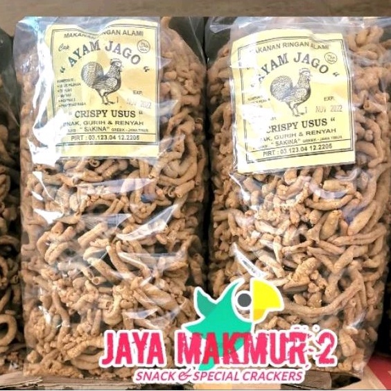 

Stock baru keripik usus ayam super 1kg gurih renyah enak