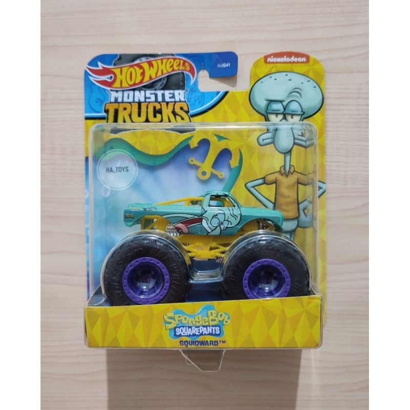 Hot Wheels Monster Trucks Squidward Character
