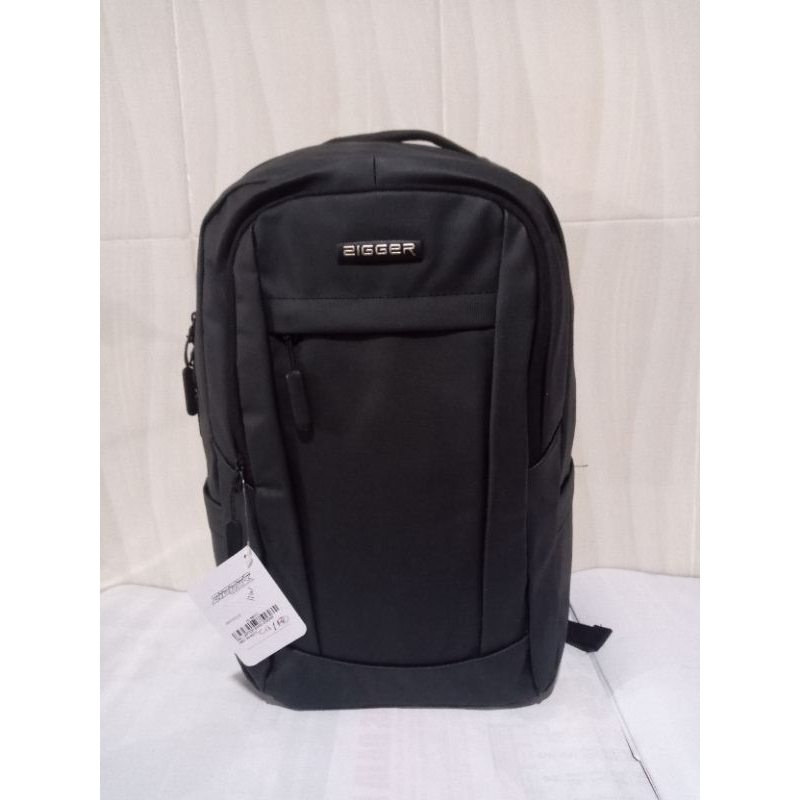 tas ransel Zigger black 398271 / ransel unisex  Zigger / tas sekolah / tas kantor