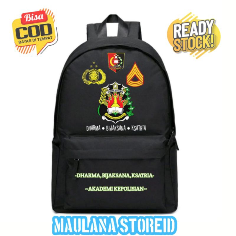 Tas Ransel Taruna Akpol/Akademi Kepolisian ~Tas ransel Dewasa