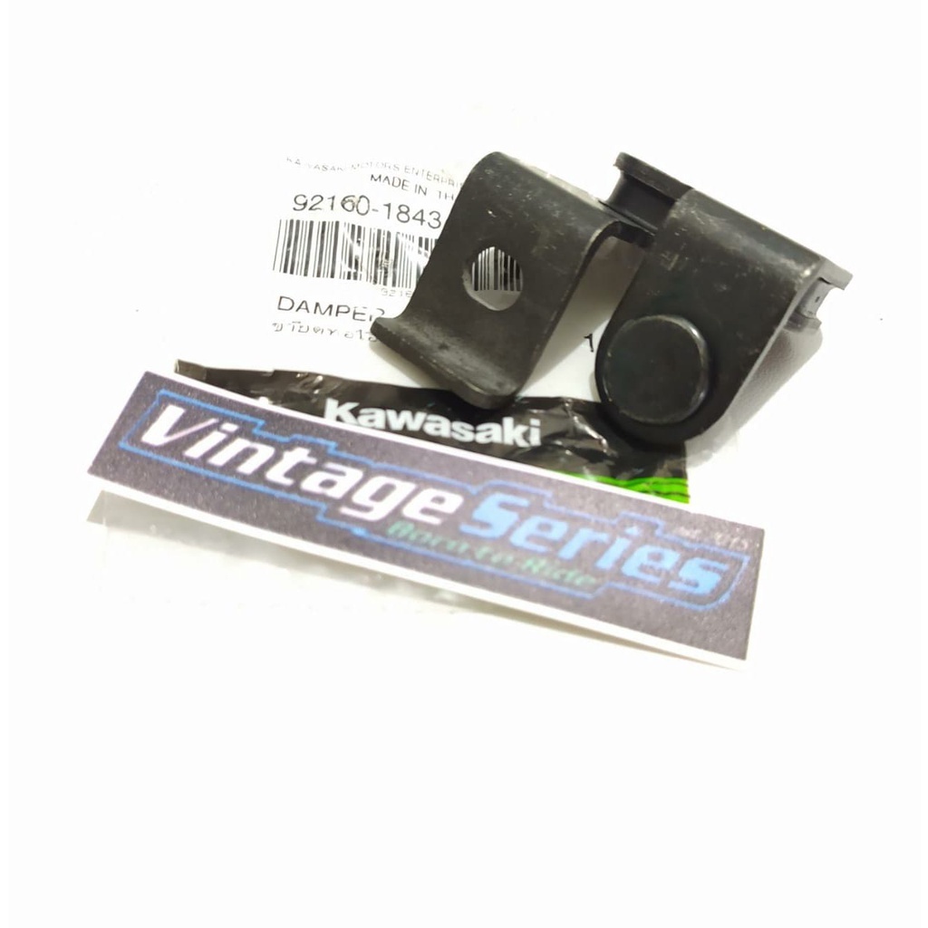 DAMPER BREKET KNALPOT NINJA R RR SS GANTUNGAN TENGAH KNALPOT NINJA 150 R SS 92160-1843