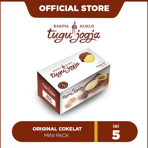 

Untuk Anda Bakpia Kukus Tugu Jogja Original Cokelat Mini Pack