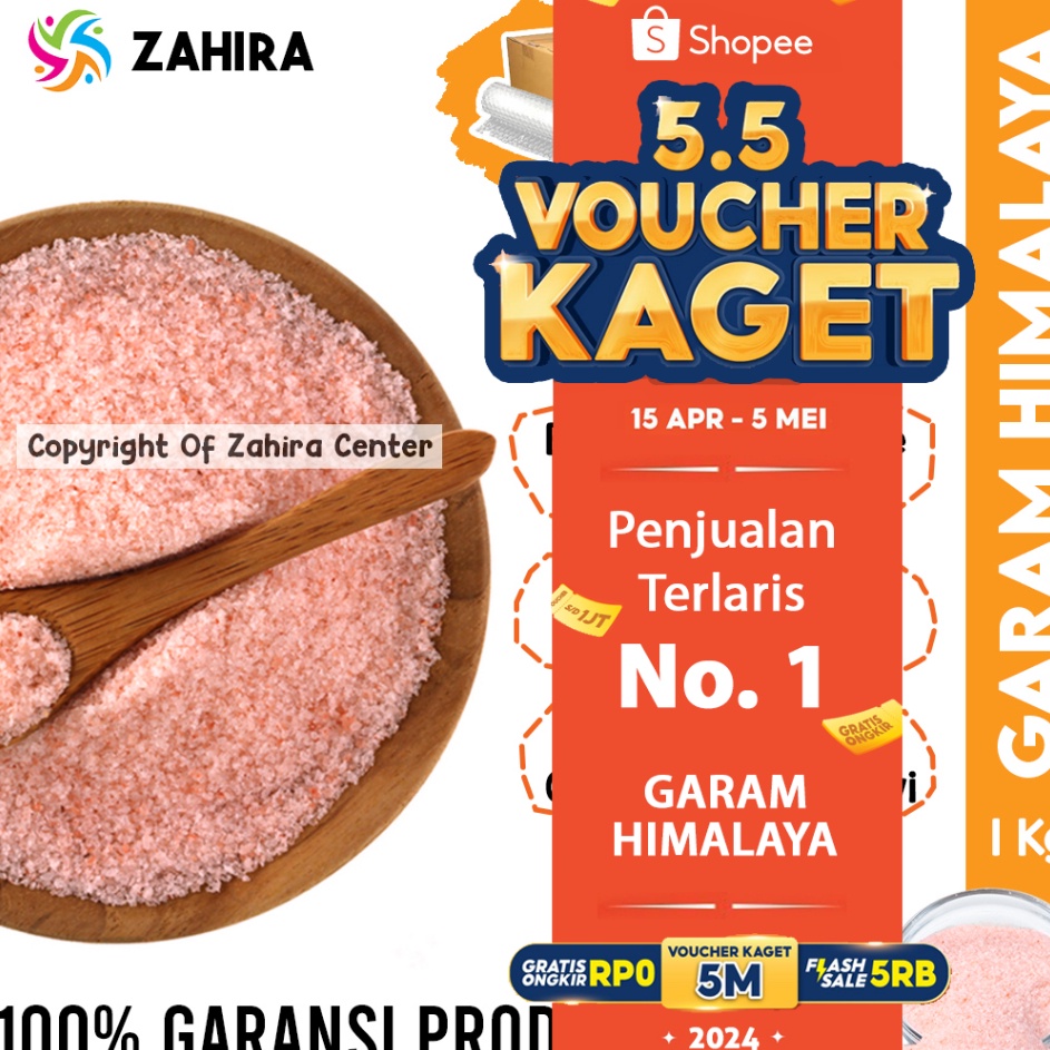 

Max Sale Garam Himalaya Premium 1Kg Pure Super Fine Himsalt Original Asli Dari Pegunungan Himalaya MPASI