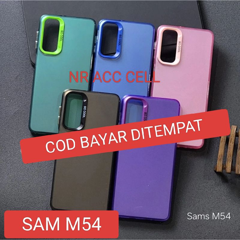 CASE IMD HYBRID PLATE HOLOGRAM SAMSUNG M54 CASE IMD HOLOGRAM ORIGINAL