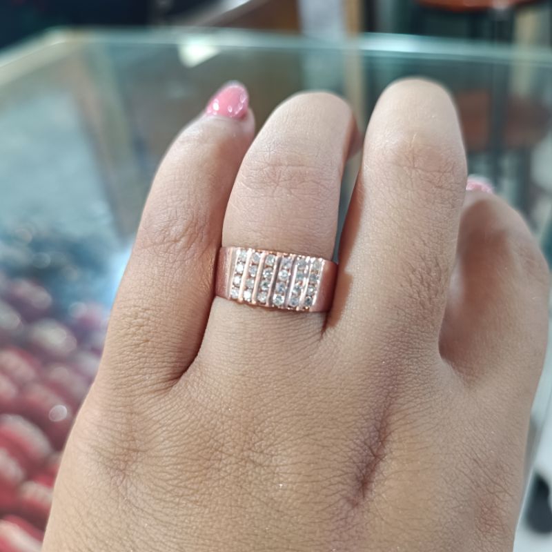 cincin plat Berlian Medan