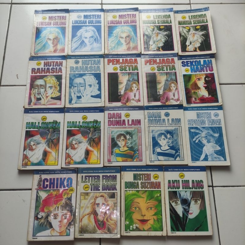 komik serial misteri by chie watari