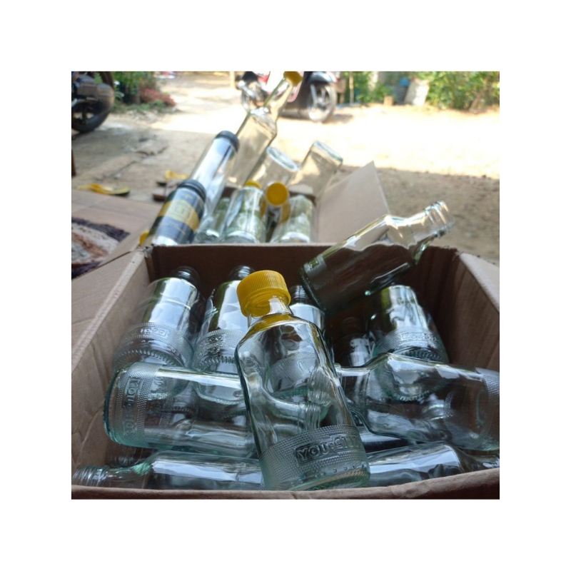Botol kaca / botol madu 140ml