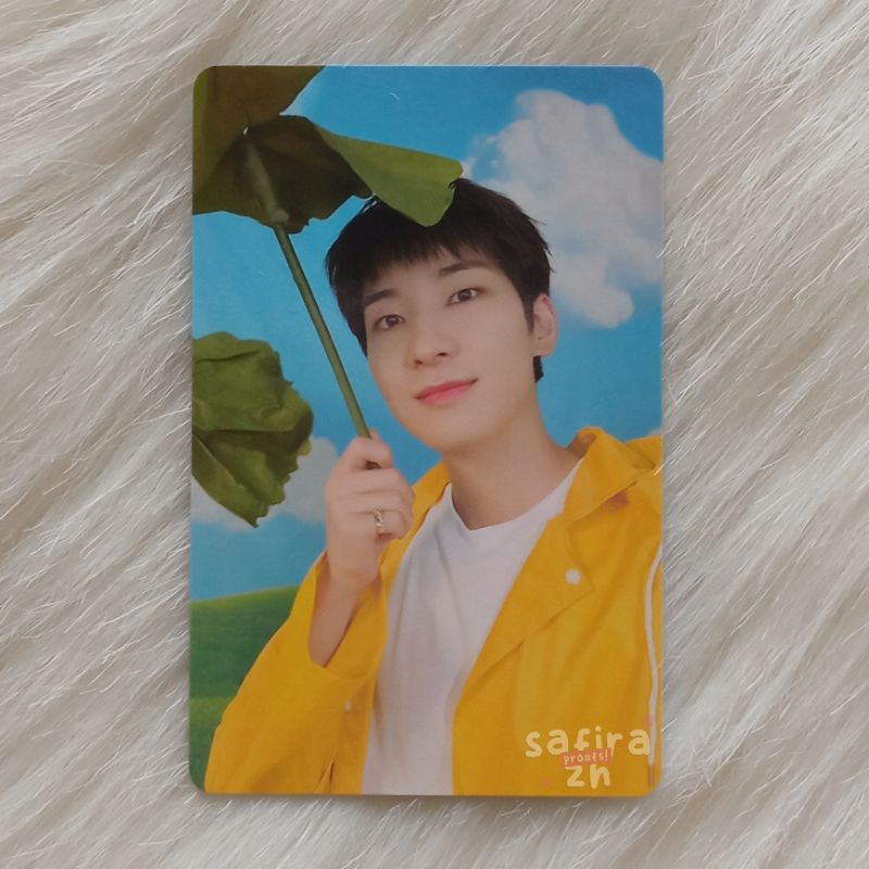 Photocard Seventeen Wonwoo Carat Version Seventeenth Heaven