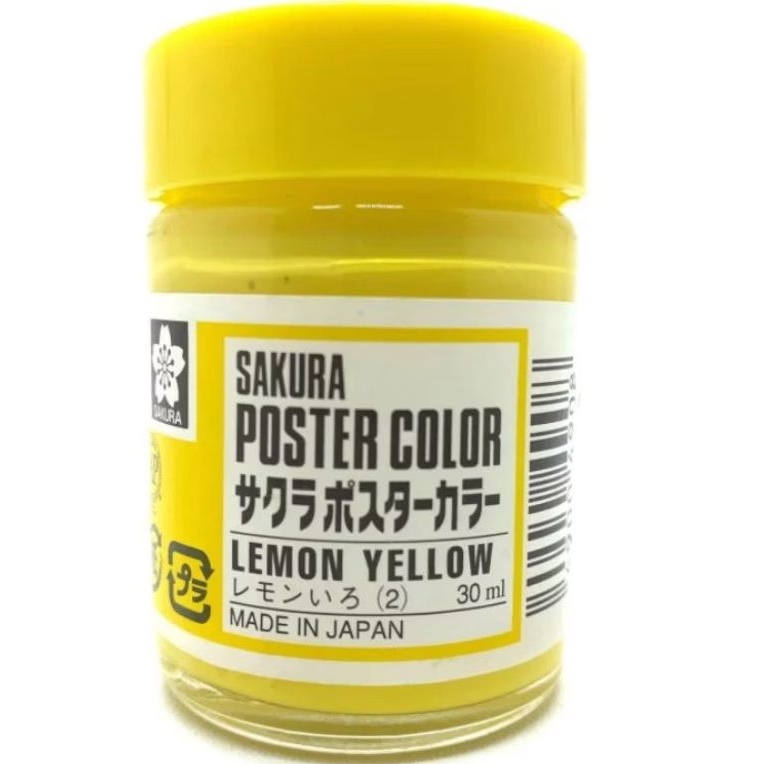 

Cat Poster Color Sakura 30 ml Lemon Yellow