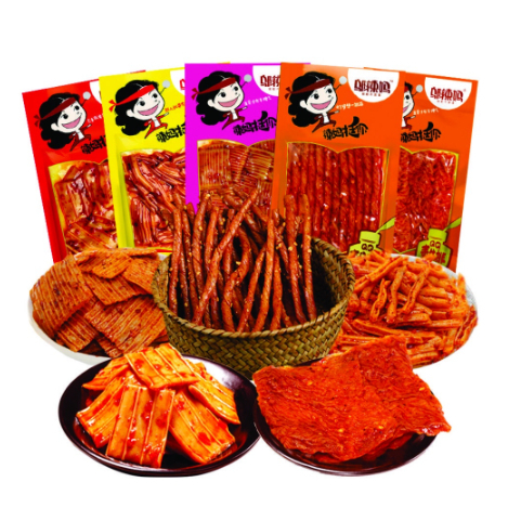

[ HALAL ] WULAMA Snack Latiao Mini Vegetarian camilan makanan pedas viral