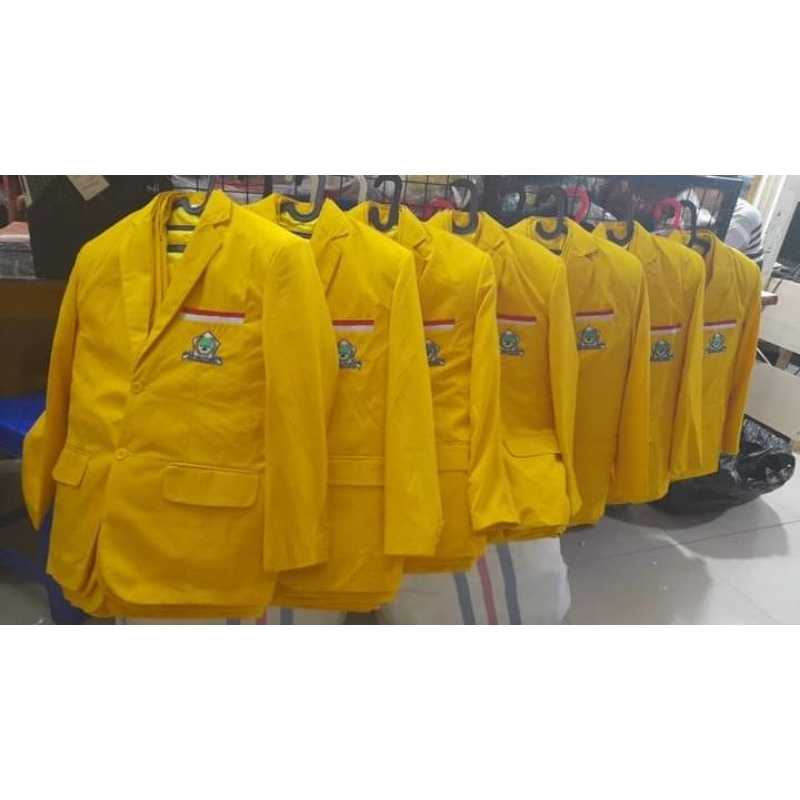 jas partai Golkar,seragam partai Golkar, atribut partai golkar