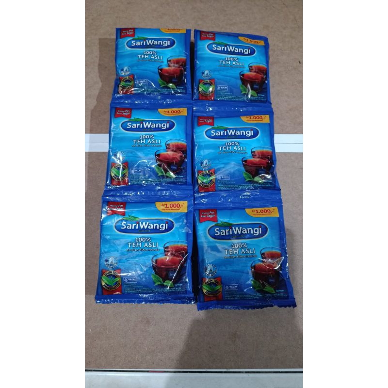 

TEH SARI WANGI SACHET PERENCENG 6PCS