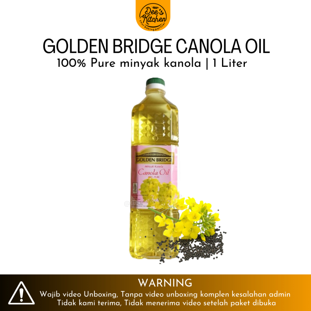 

Golden Bridge Minyak kanola canola oil minyak sehat 1 liter