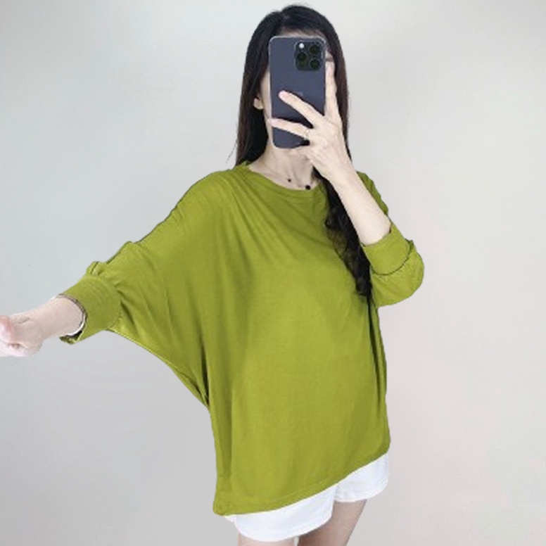 Harga Oke Abrielle Blouse  Soera Batwing Top Kaos Batwing Shirt Model Kalong Spandek Rayon Bigsize X
