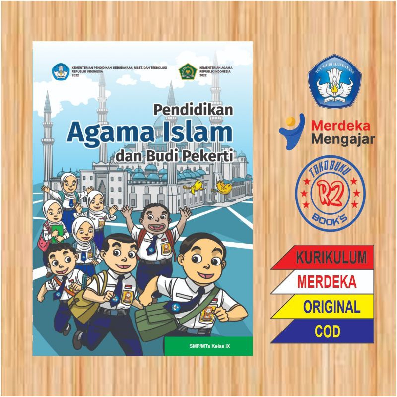 Buku agama Islam kelas 9 SMP/MTS kurikulum merdeka