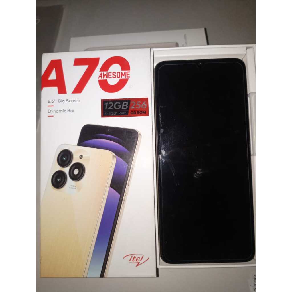 Itel a70 ram 3/128gb Second