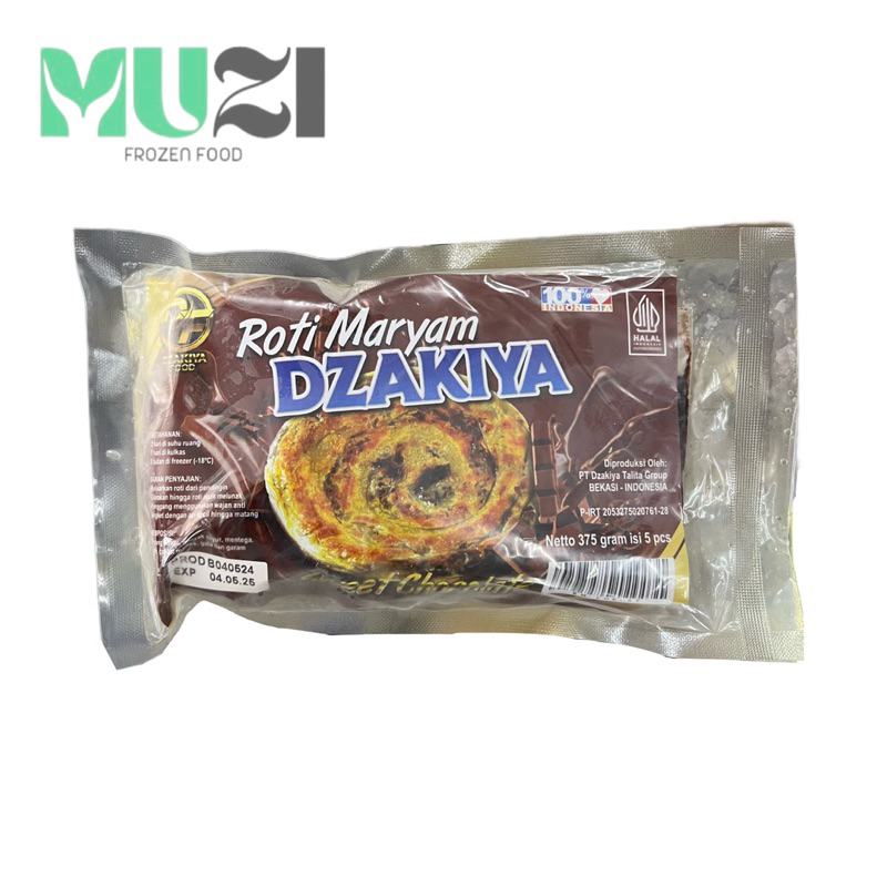 

DZAKIYAH ROTI MARYAM ORIGINAL COKLAT KEJU