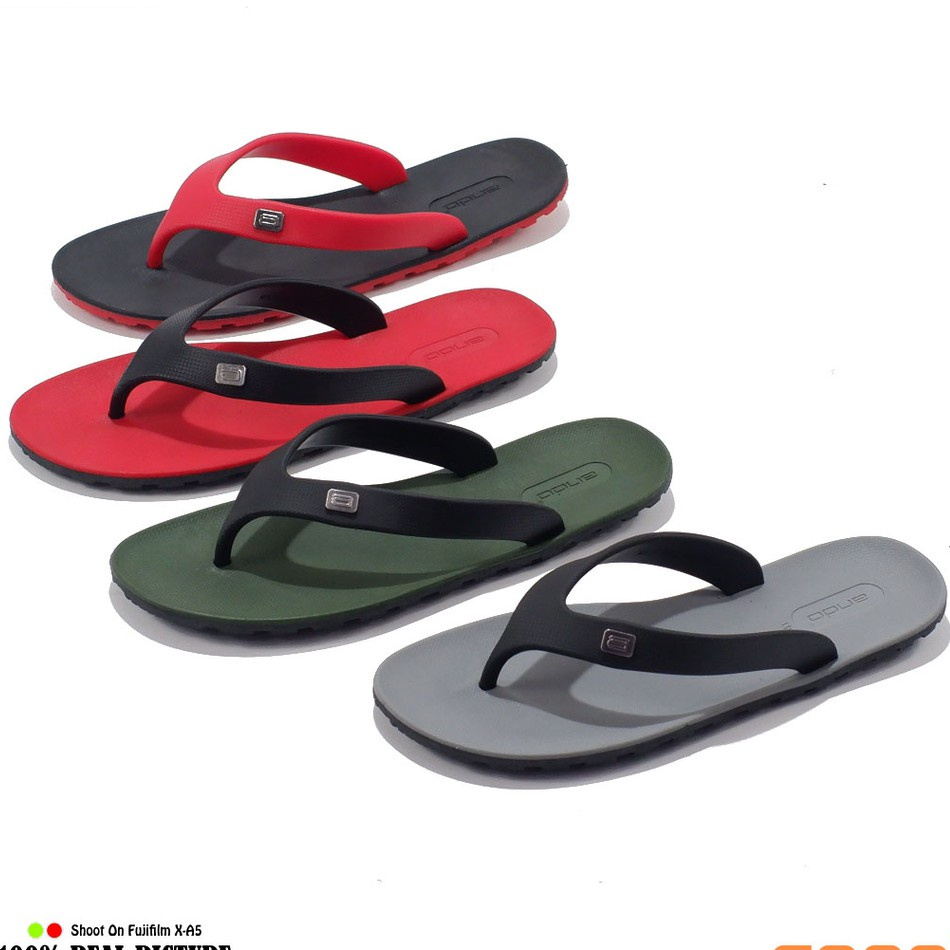 TERLARIS Ando Viral Sandal Jepit Pria Dewasa Karet Sendal Japit Cowok Laki laki original Kekinian