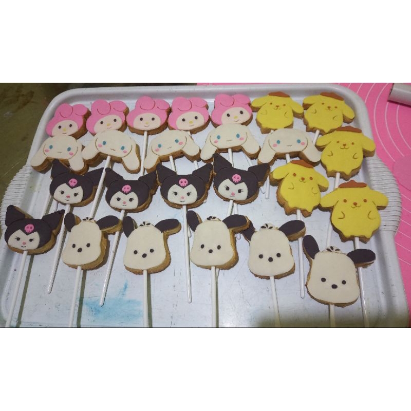 custom cookies pakai stick / Cookies custom karakter tema apa saja. PAKAI STICK