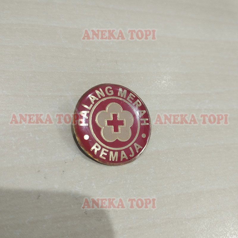 Bros Logo PMR Peniti Lencana Pin PMR Model Bulat - Aneka Topi