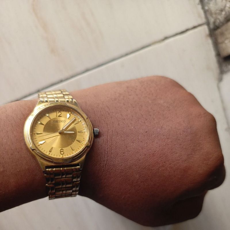 Jam tangan original Seiko preloved second bekas