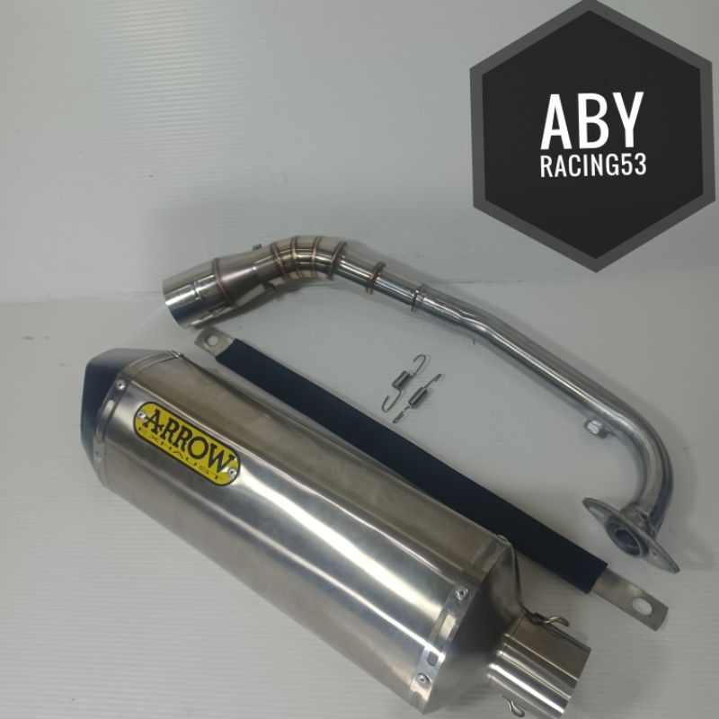 Knalpot Racing ARROW matic Vario - Beat - Scoopy - Pcx - Aerox - Adv 150/160 - Nmax