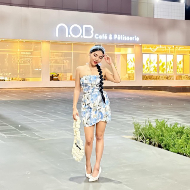 TMBM - Ditto Dress kemben tube baju sexy dinner date mini bali outfit formal valentine prewed photos