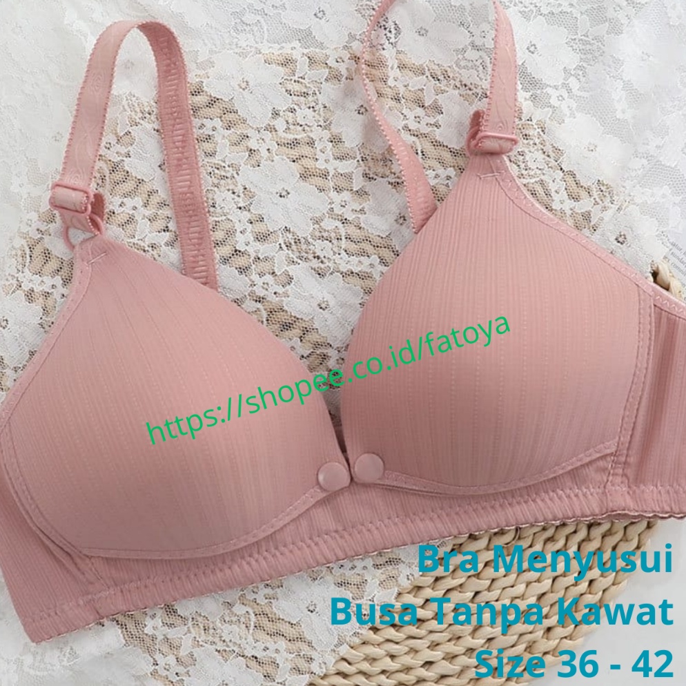 Harga Grosir Bra BH Menyusui Busa Tanpa Kawat Bukaan Depan