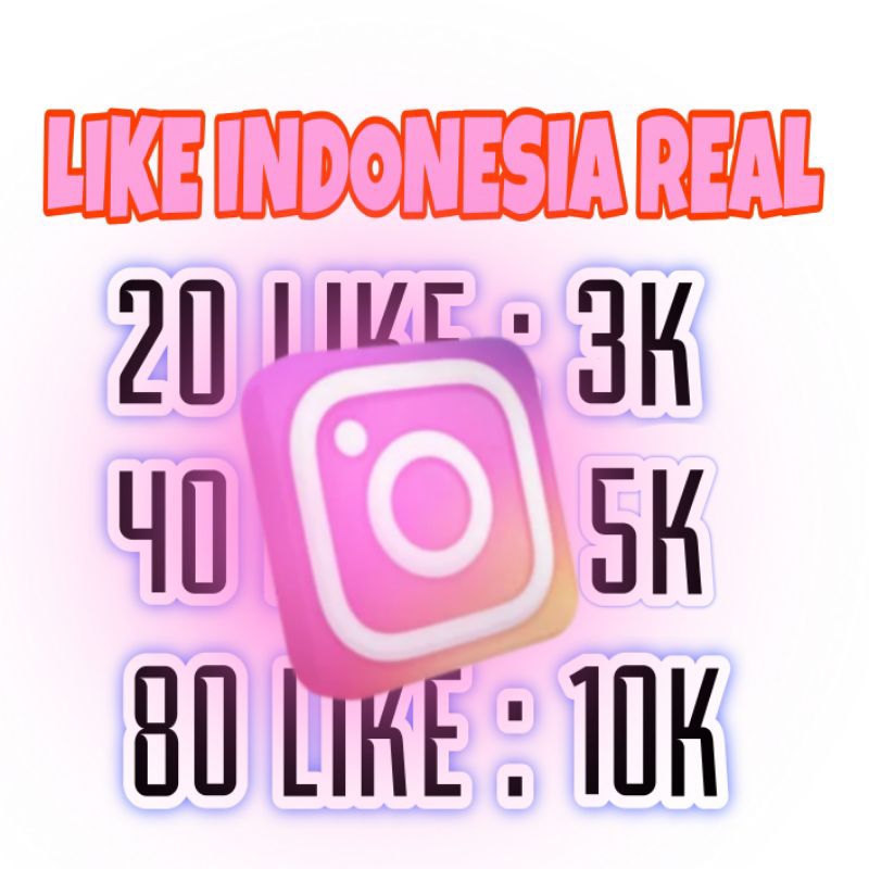 LIKE INSTAGRAM INDONESIA AKTIF
