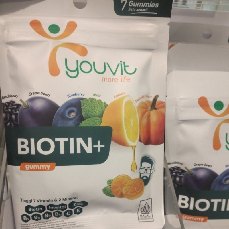 biotin youvit isi 7pc /gummy