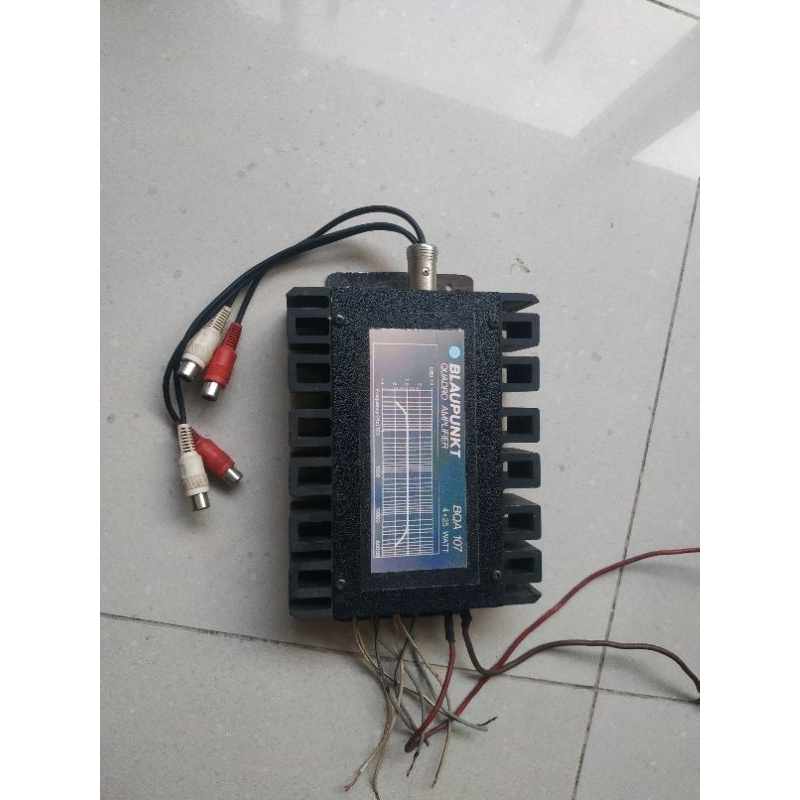 power amp mobil blaupunkt vintage germany