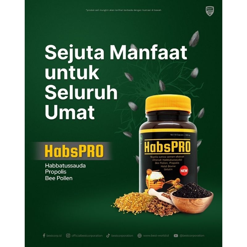 Habspro 100 Ori Pt Best Bandung