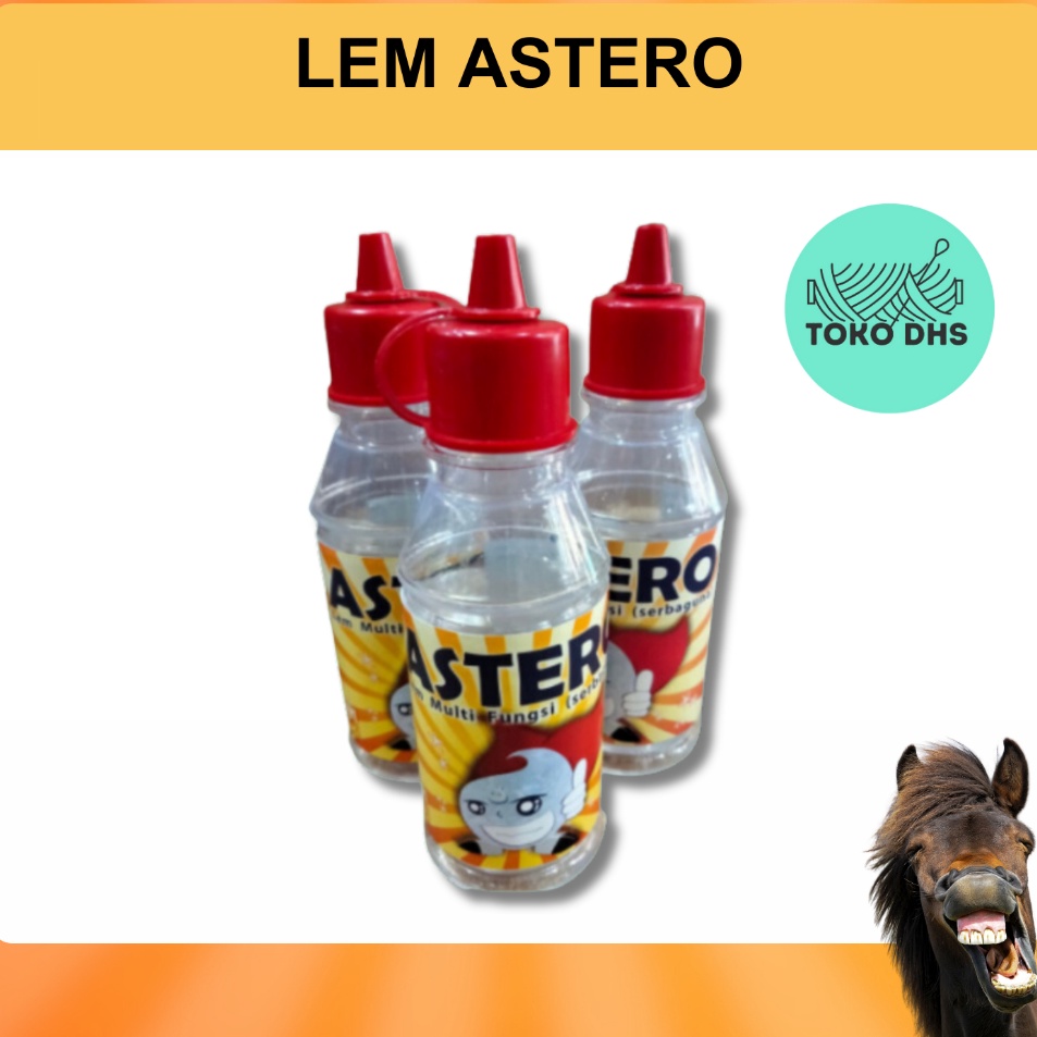 

In Stock Lem Kain Jahit merk Astero Lem Patch Bordir Ukuran 85 ml Lem Kain Baju Lem Bordir Lem Serbaguna