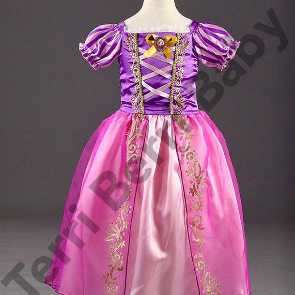 ORIGINAL Baju kostum cosplay dress princess dres princes rapunzel prinses rapunsel costume  costum  