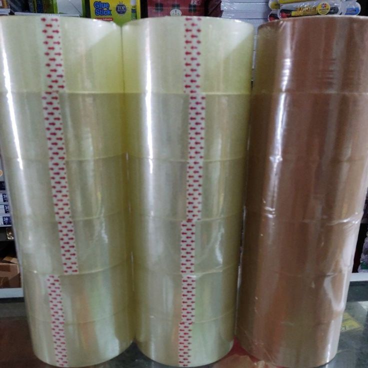 

Diskon Terupdate LAKBAN BENING COKLAT TEBAL Full 1 YARD isi 6 Rol