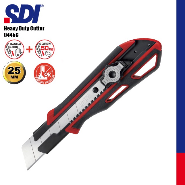 

Pusat Grosir SDI Heavy Duty Cutter Supreme Duo Lock 445C